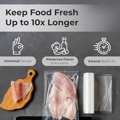 50% Off Vacuum Sealer Bags - 200 ft Total, BPA-Free - Image 2