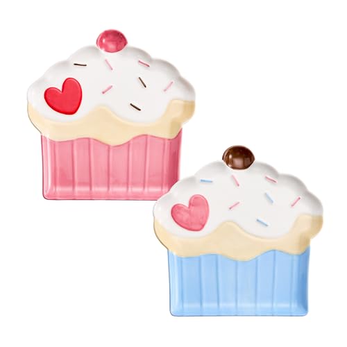 50% Off Bico Heart Cupcake Plates Set – Perfect for Desserts - Image 1