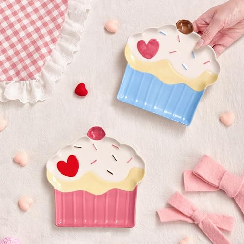50% Off Bico Heart Cupcake Plates Set – Perfect for Desserts - Image 3
