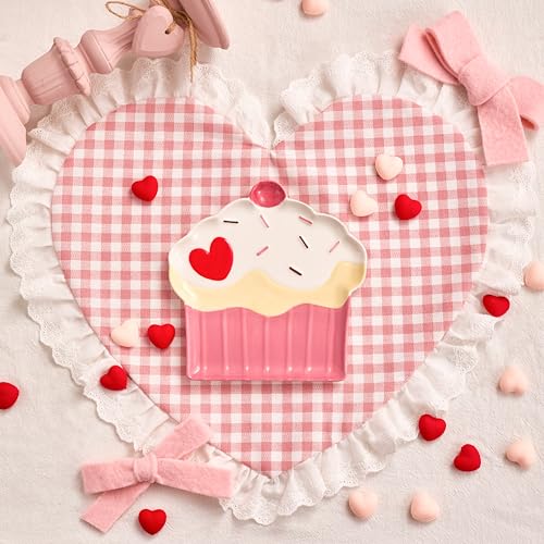 50% Off Bico Heart Cupcake Plates Set – Perfect for Desserts - Image 4