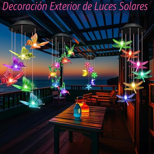 37% Off Solar Butterfly Wind Chimes for Women - Image 5