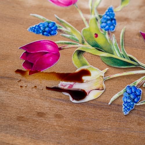 47% Off ARTABLE Clear Vinyl Tablecloth for Dining Tables - Image 6