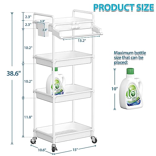 SPACEKEEPER Rolling Cart at 50% Off - $17.49 - Image 4