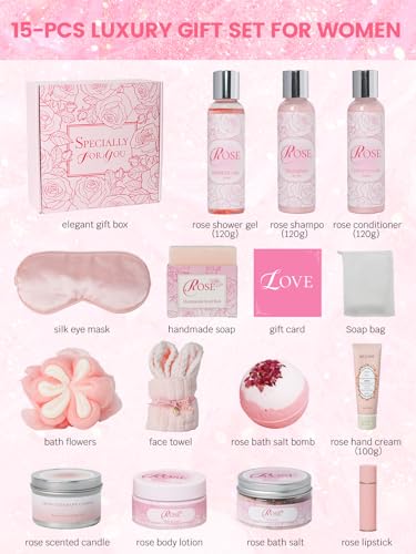 42% Off 16-Piece Mom Spa Gift Set – Relaxing Bath & Body Kit - Image 2