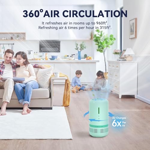 50% Off VENDFO H13 HEPA Air Purifier with Filter Reminder - Image 4
