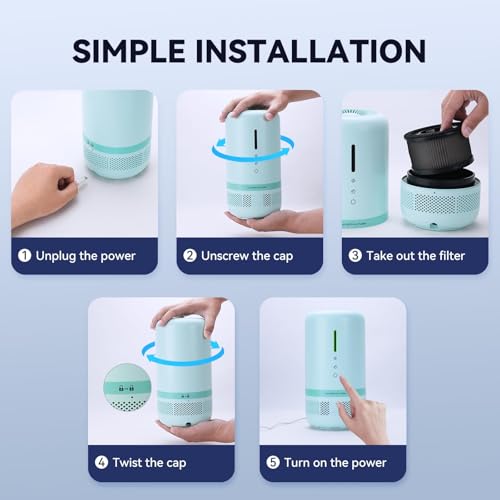50% Off VENDFO H13 HEPA Air Purifier with Filter Reminder - Image 5