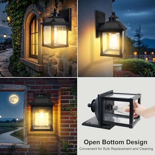 50% Off Solar Wall Lights Outdoor Dusk to Dawn Motion Sensor - Image 6