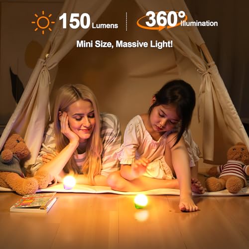 50% Off LETMY Rechargeable Camping Lights 4-Pack - Image 4