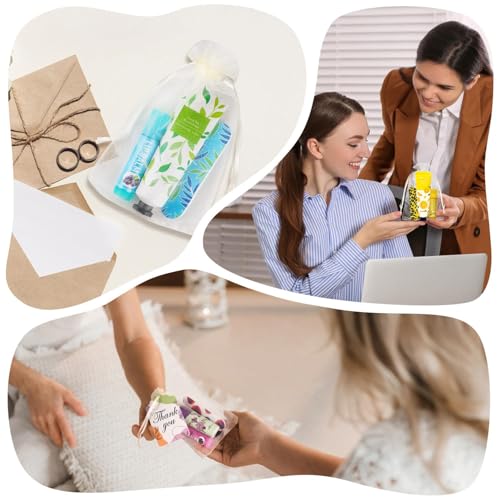24 Hand Cream & Lip Balm Gift Sets with Organza Bags - Image 5