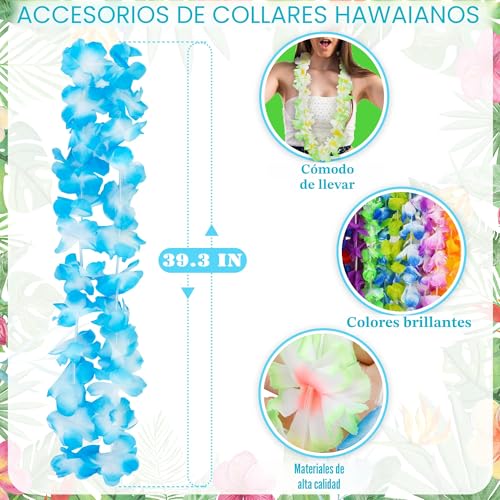 24-Pack Hawaiian Leis for Party, 23% Off + Code - Image 2