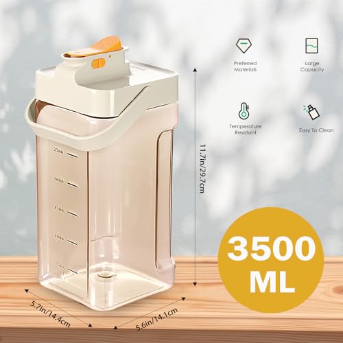 50% Off 120oz Cold Water Bottle Pitcher - Leakproof & BPA-Free - Image 2