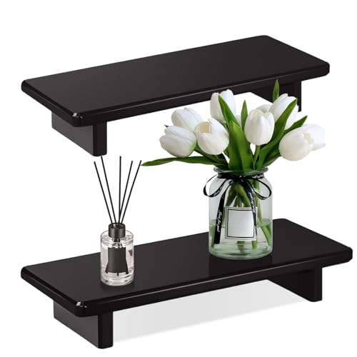 5% Off Matte Black Acrylic Vanity Tray 2-Pack for Men - Image 1