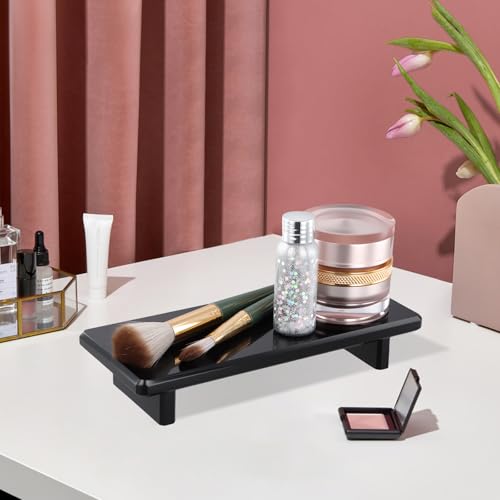 5% Off Matte Black Acrylic Vanity Tray 2-Pack for Men - Image 4