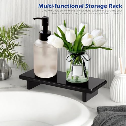 5% Off Matte Black Acrylic Vanity Tray 2-Pack for Men - Image 5
