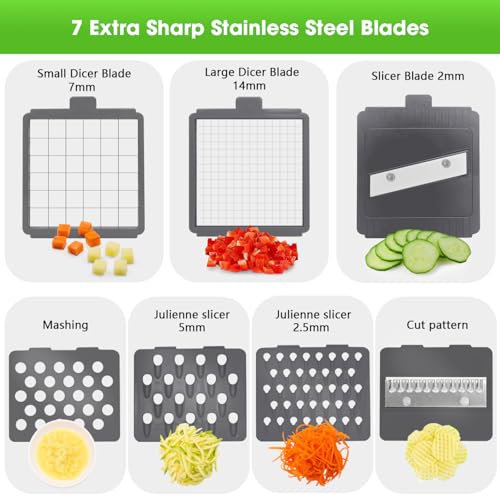 30% Off LHS Vegetable Chopper 10-in-1 Kitchen Tool - Image 2