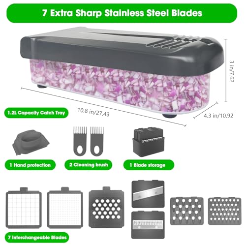 30% Off LHS Vegetable Chopper 10-in-1 Kitchen Tool - Image 3