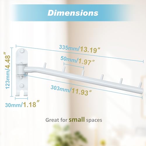 30% Off Alise Wall Mounted Drying Rack – Space Saver - Image 6