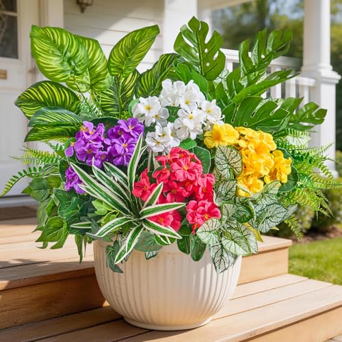 30% Off Faylifeway 15 Bundles Artificial Outdoor Plants - Image 1