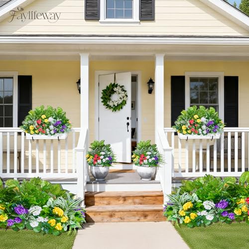 30% Off Faylifeway 15 Bundles Artificial Outdoor Plants - Image 3