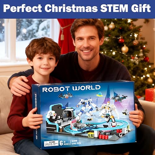 Toptrend 1293-Piece Space Roller Coaster STEM Toy for Kids - Image 5