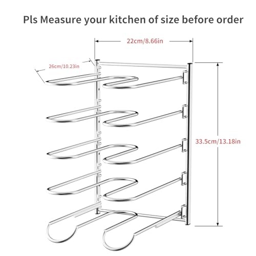 50% Off JAQ Pots and Pans Organizer, Heavy Duty - Image 2