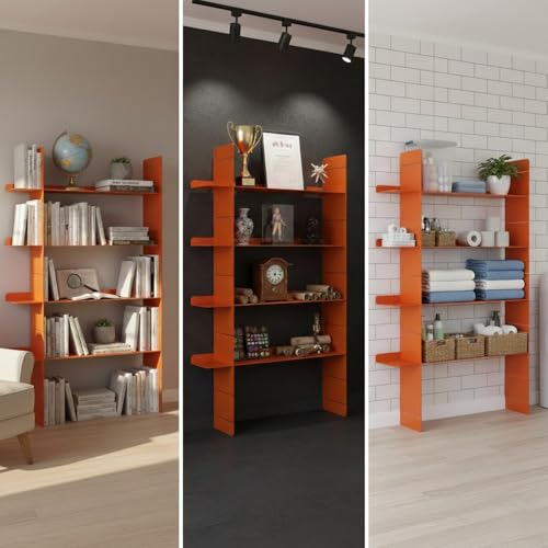 Save 37% on Modern 4-Tier Floating Wall Shelf - Image 6