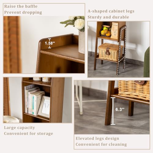 50% Off 3-Tier Bamboo Bookshelf by ABAMFUR - Image 5