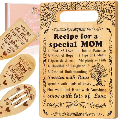 30% Off Mom's Engraved Cutting Board Set – Gift Idea - Image 1