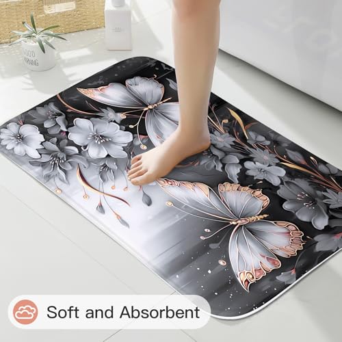 50% Off Litabel 4-Pc Butterfly Shower Curtain Set - Image 5