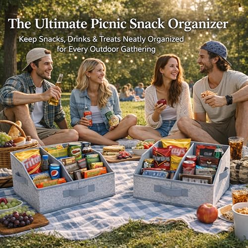 3-Pack Countertop Snack Organizers - Great Deal Under $25 - Image 2