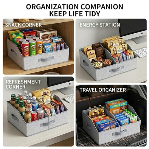 3-Pack Countertop Snack Organizers - Great Deal Under $25 - Image 5
