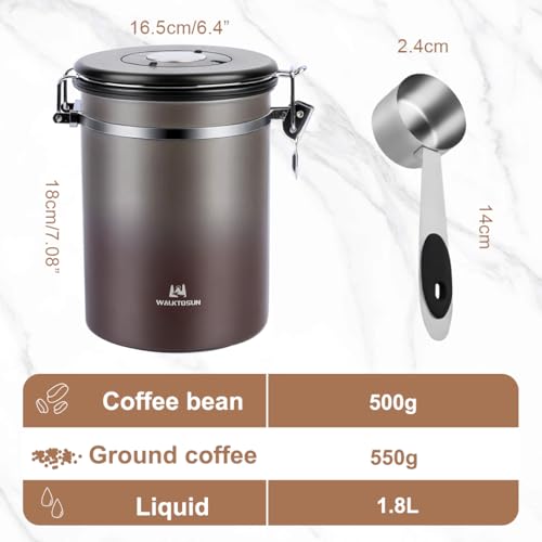 30% Off Walktosun Stainless Steel Coffee Canister - Image 2