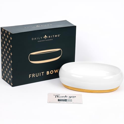 30% Off DAILY RITMO Oval Fruit Bowl – Stylish & Sturdy - Image 6