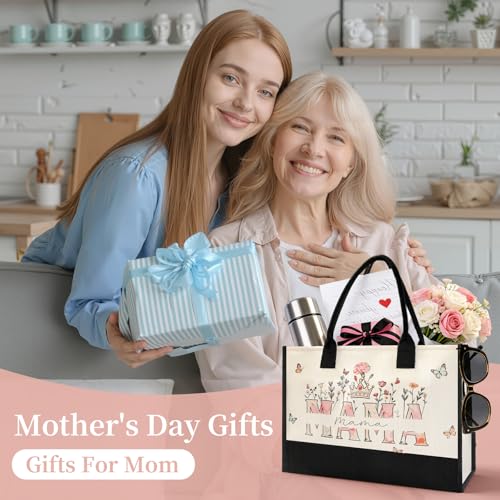 15% Off Floral Mama Tote Bag – Perfect Mother's Day Gift - Image 2