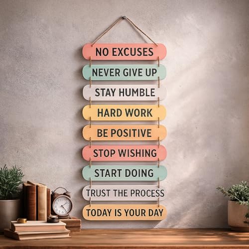 Motivational Wooden Wall Art Sign - 40% Off - Image 2