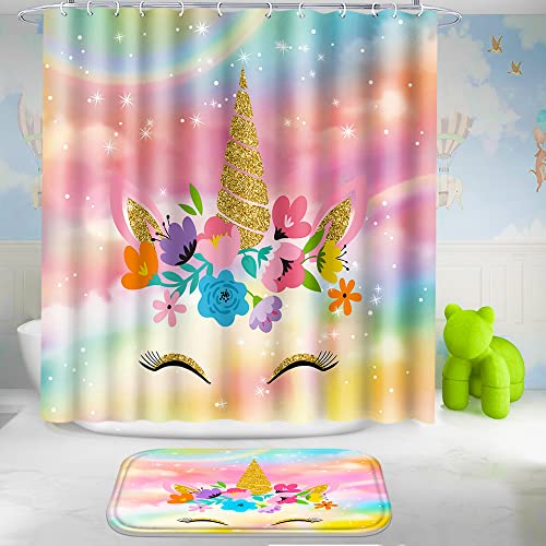 26% Off Poedist 4-Pc Bathroom Shower Curtain Set - Image 2