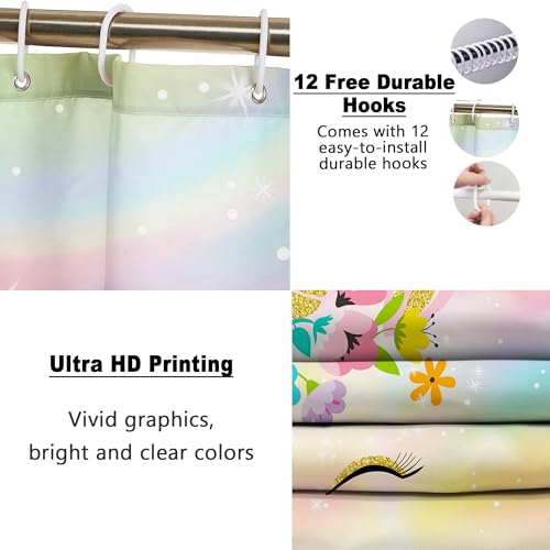 26% Off Poedist 4-Pc Bathroom Shower Curtain Set - Image 3