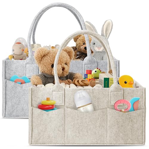 50% Off HIPHOP PANDA 2-Pack Diaper Caddy Organizer - Image 2