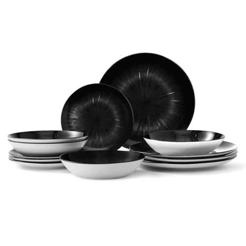 Bestone 12-Piece Dinnerware Set for 4, Now 53% Off - Image 1