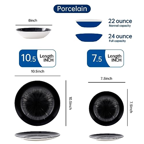 Bestone 12-Piece Dinnerware Set for 4, Now 53% Off - Image 4