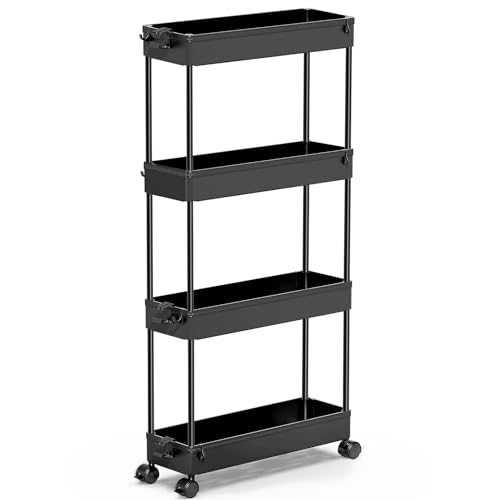 34% Off SPACEKEEPER Slim Rolling Storage Cart