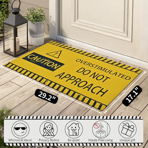 40% Off Yinhua Funny Door Mat – 17x29 Outdoor Doormat - Image 2