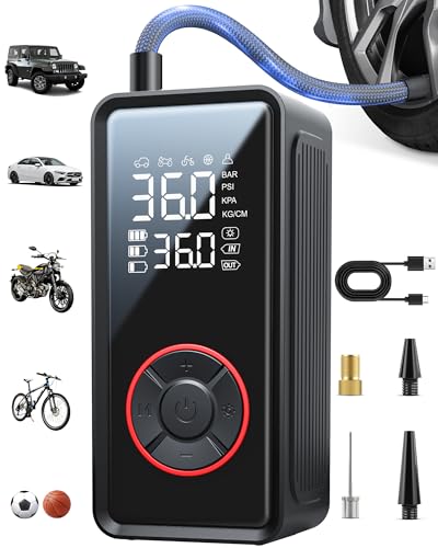 57% Off Powools Tire Inflator: 3X Faster Air Pump