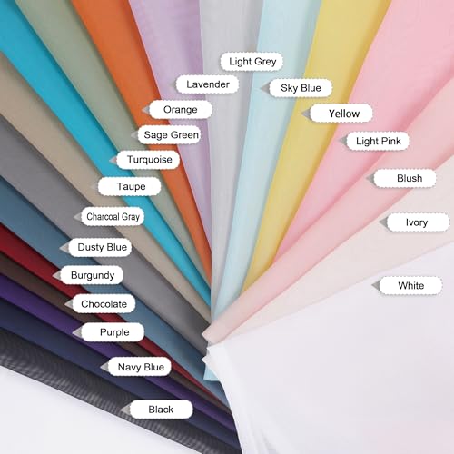 43% Off OVZME Sheer Curtains 84" Long - Light Filtering - Image 7