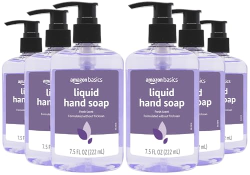 24% Off Amazon Basics Liquid Hand Soap 6-Pack - Image 1