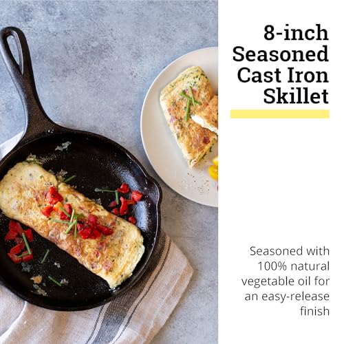 Lodge 8" Cast Iron Skillet - 20% Off Chef Collection - Image 2