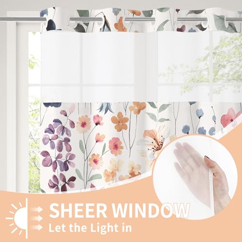 50% Off Litabel Floral Shower Curtain Set - Image 4