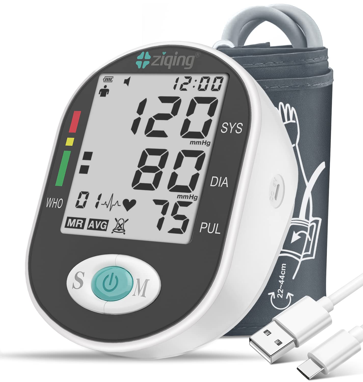 50% Off Blood Pressure Monitor with Large Cuff & Voice