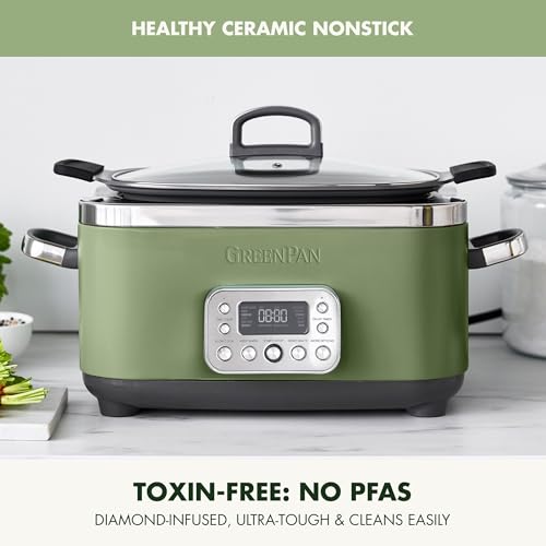20% Off GreenPan Elite 14-in-1 Nonstick 6QT Slow Cooker - Image 3