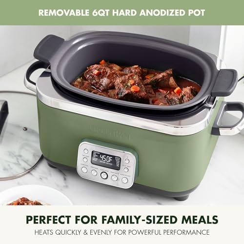 20% Off GreenPan Elite 14-in-1 Nonstick 6QT Slow Cooker - Image 4